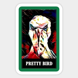 Pretty Bird Sticker